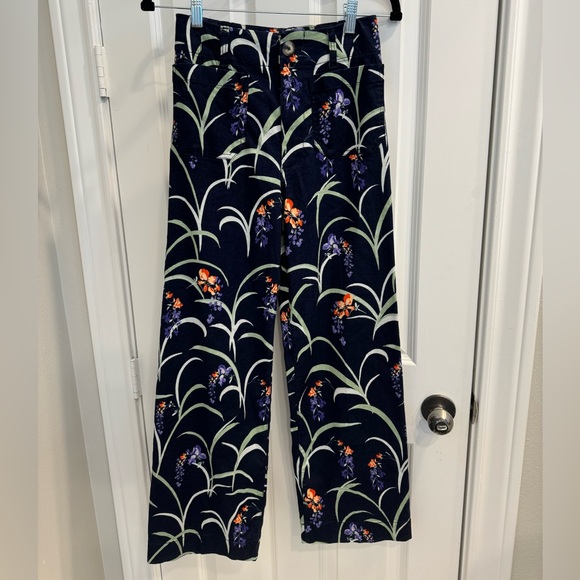 NEW Colette Crop Wide-Leg Linen Pants by Maeve - Picture 6 of 8